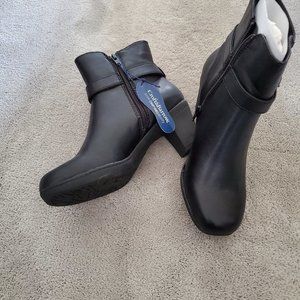 Croft & Barrow , sole (sense)ability,  Black, ankle boots,, size 7.5M